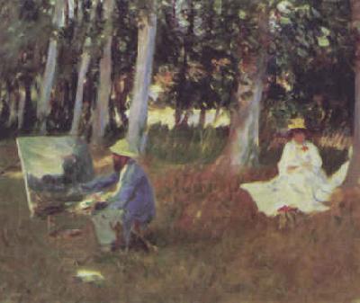John Singer Sargent Monet Painting